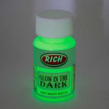 Rich YEŞİL Karanlıkta Parlayan (Glow In The Dark) Hayalet Boya