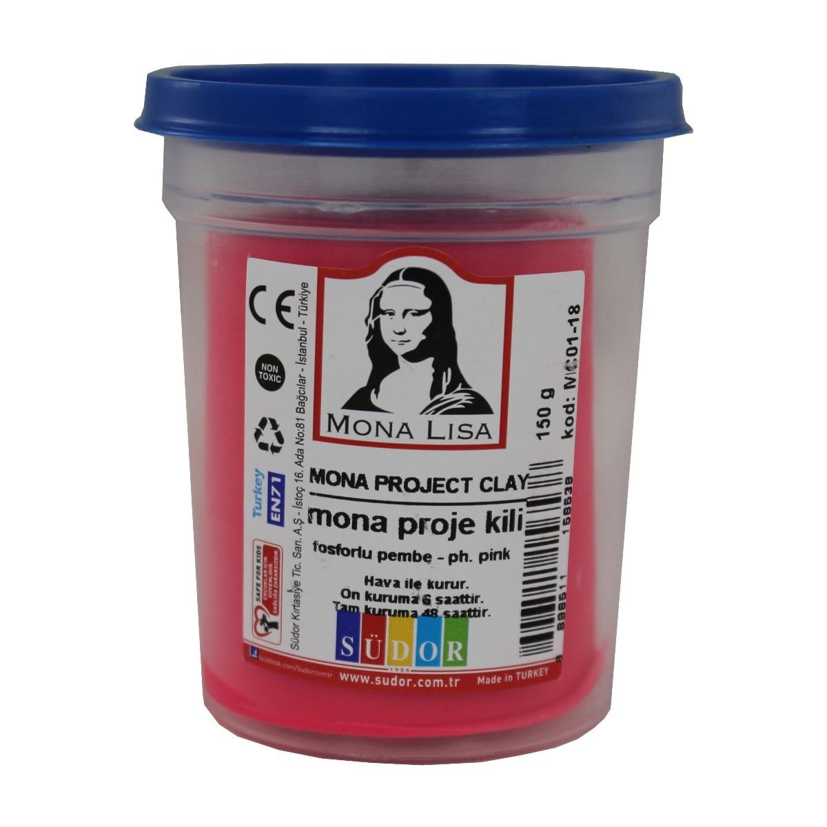 Südor Mona Lisa Proje Kili Fosforlu Pembe 150 gr