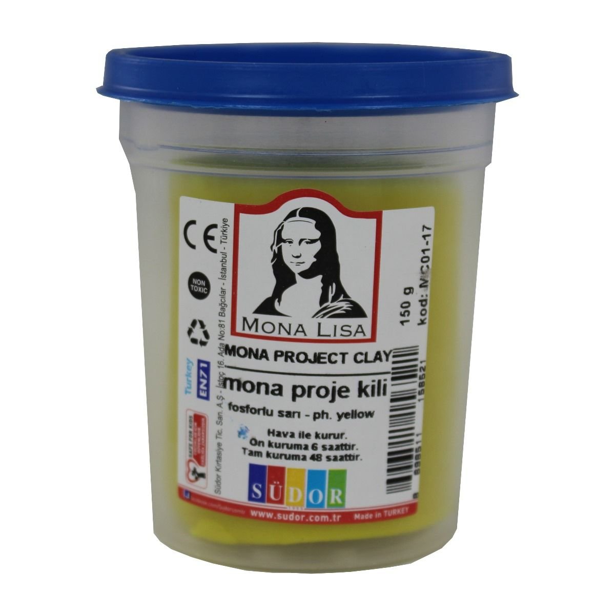 Südor Mona Lisa Proje Kili Fosforlu Sarı 150 gr