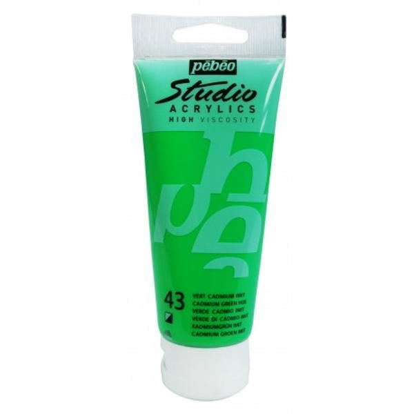 Pebeo Studio Akrilik Boya 100ml - 43 Cadmium Green Hue