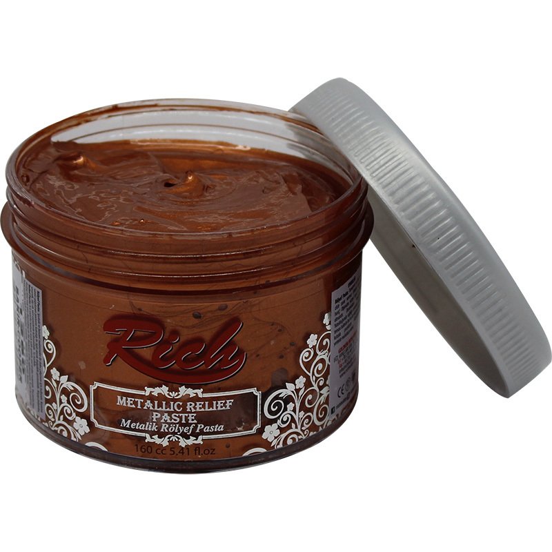 Rich Metalik Rölyef Pasta Bakır 160 ml