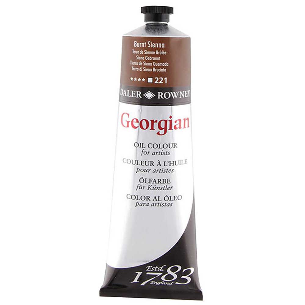 Daler Rowney Georgian Yağlı Boya 225ml 221-Burnt Sienna