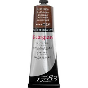 Daler Rowney Georgian Yağlı Boya 225ml 223-Burnt Umber