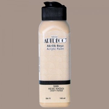 Artdeco Yeni Formül Akrilik Boya 140 ml 3005 Kese Kağıdı