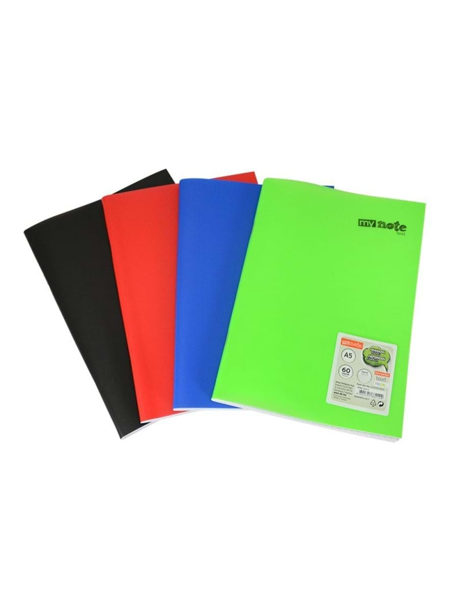 UMUR MYNOTE TEXT NEON DEFTER PP KAPAK A4 100 YP ÇİZGİLİ