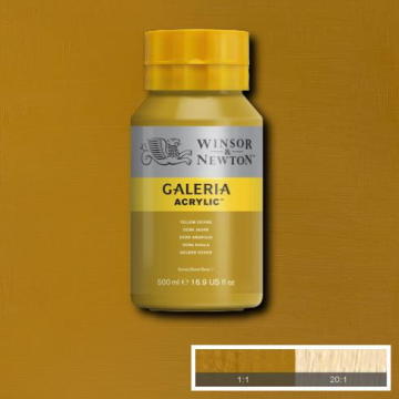 Winsor Newton Galeria Akrilik Boya 500ml 744 Yellow Ochre