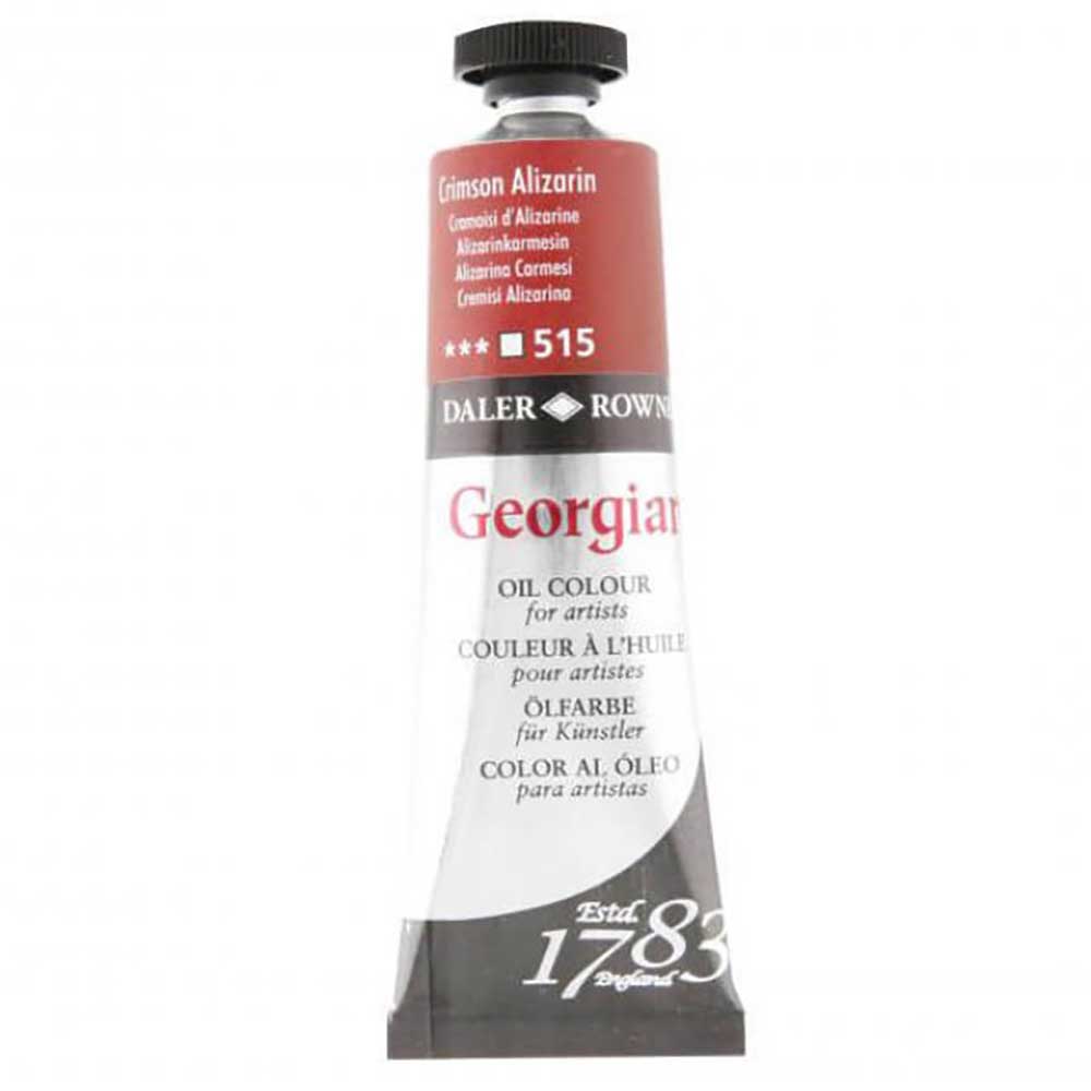 Daler Rowney Georgian Yağlı Boya 38ml 515-Alizarin Crimson