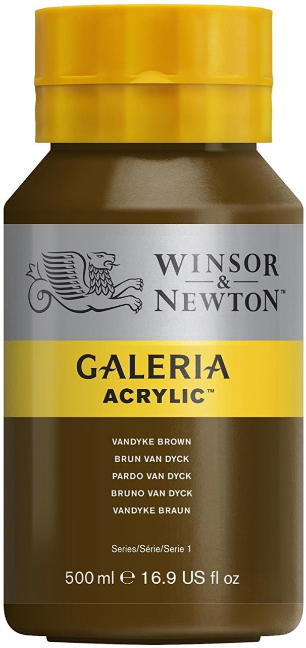 Winsor Newton Galeria Akrilik Boya 500ml 676 Vandyke Brown