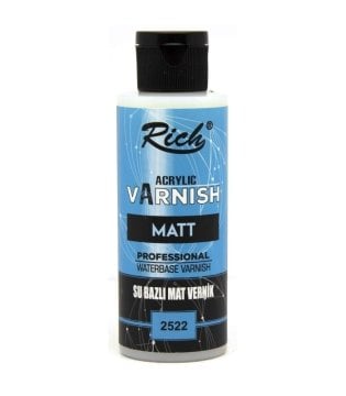 RİCH SU BAZLI MAT VERNİK 120ML