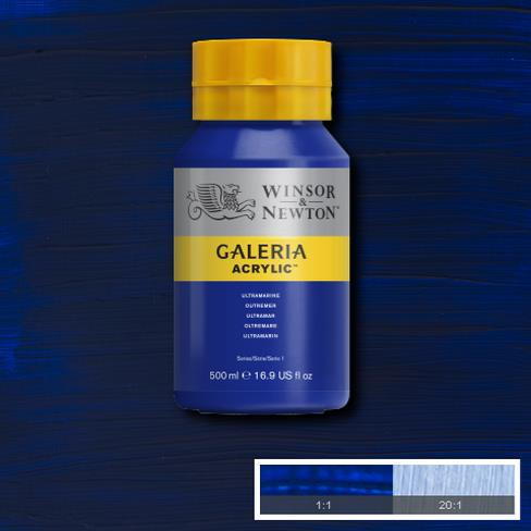 Winsor Newton Galeria Akrilik Boya 500ml 660 Ultramarine