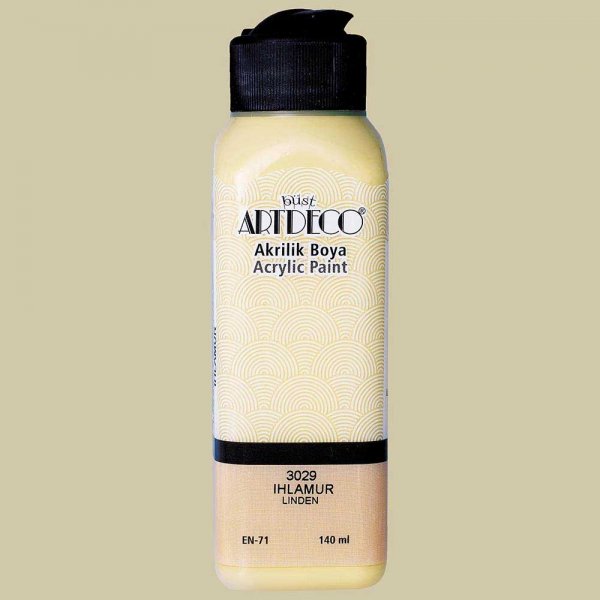 Artdeco Yeni Formül Akrilik Boya 140 ml 3029 Ihlamur