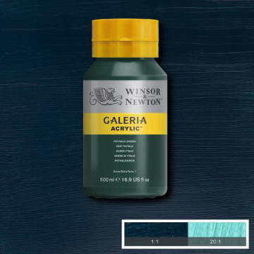 Winsor Newton Galeria Akrilik Boya 500ml 522 Phthalo Green