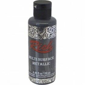 Rich Multi Surface (Multisurface) Metalik Boya 6520 - Siyah 130 cc