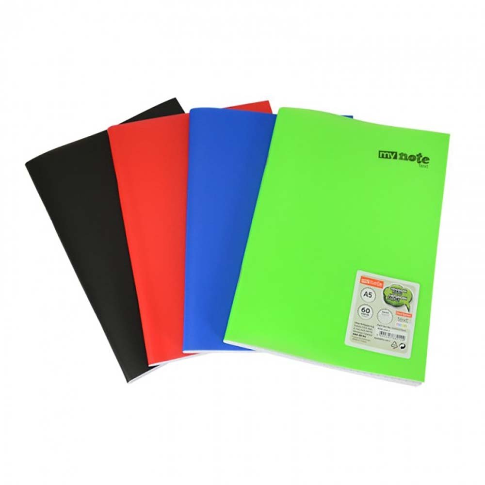 UMUR MYNOTE FLEX NEON A5 PP KAPAK DEFTER 80 YP ÇİZGİLİ