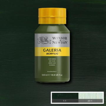 Winsor Newton Galeria Akrilik Boya 500ml 447 Olive Green