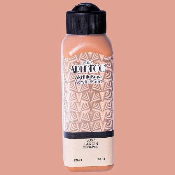 Artdeco Yeni Formül Akrilik Boya 140 ml 3057 Tarçın