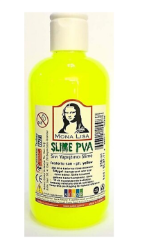 Mona Lisa Slime Jeli 250ml Fosforlu Sarı