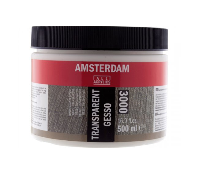 Talens Amsterdam Acrylic Şeffaf Gesso 000 500 ml.