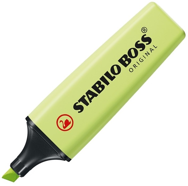 Stabilo Boss Original Fosforlu Kalem Pastel Açık Yeşil 70/133