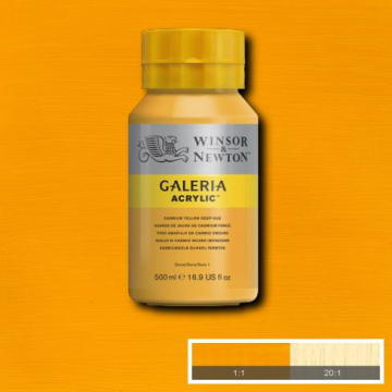 Winsor Newton Galeria Akrilik Boya 500ml 115 Cadmium Yellow Deep Hue