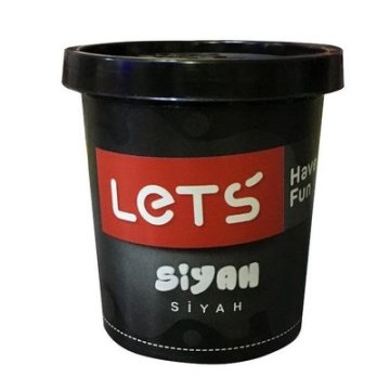 Lets Oyun Hamuru Siyah 150 gr