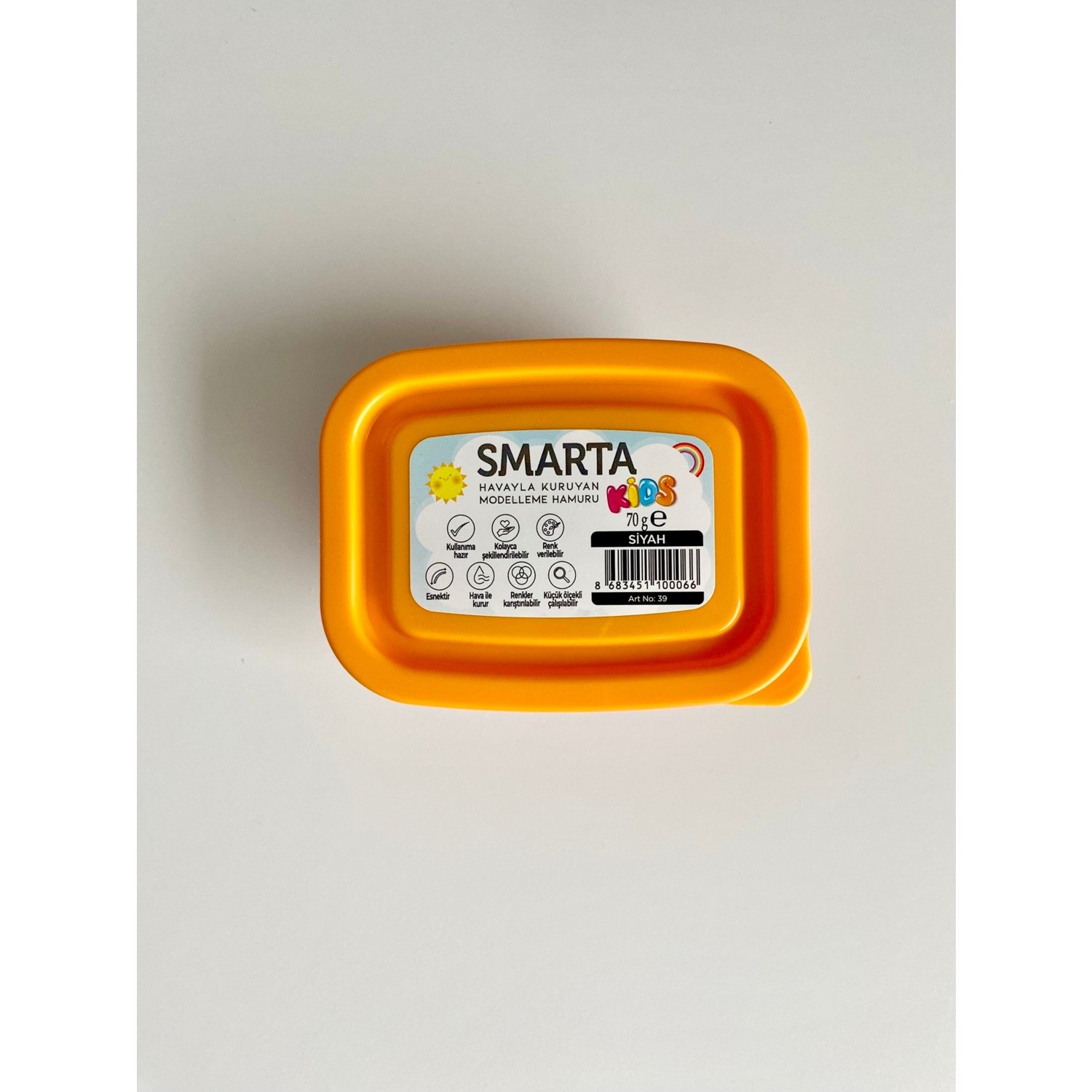 Smarta Sanat Kili 70gr Siyah