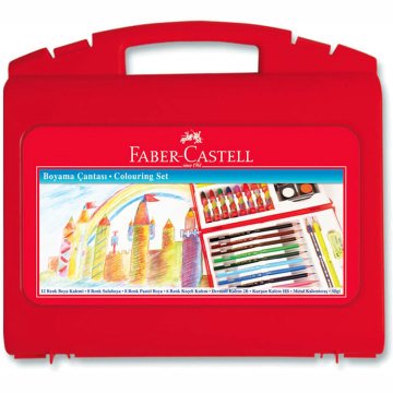 Faber Castell Boyama Çantası 38 Parça Set