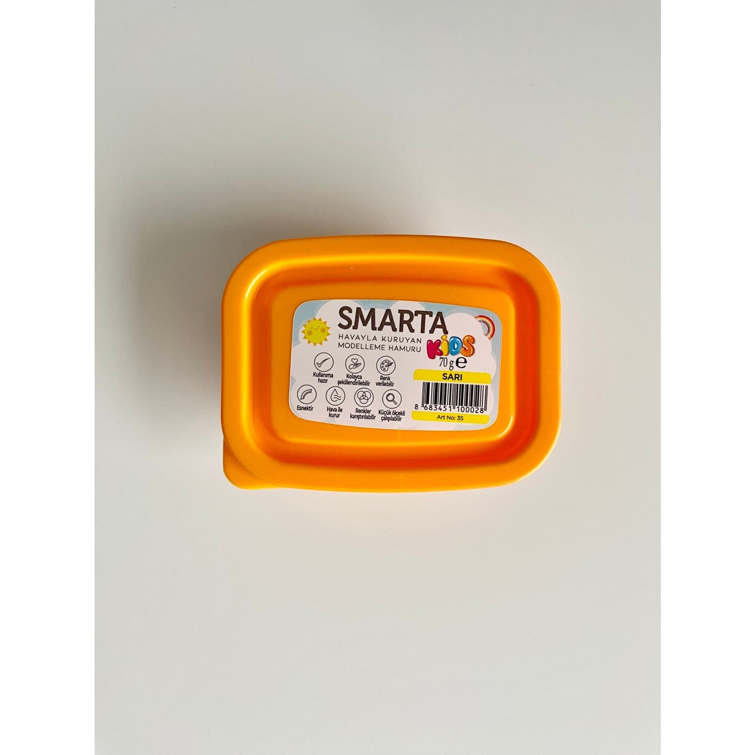 Smarta Sanat Kili 70gr Sarı