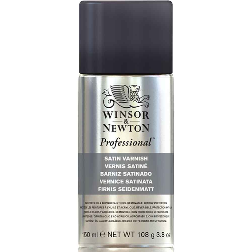 Winsor & Newton Satin Varnish 150ml Sprey Yarımat Vernik