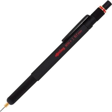 Rotring 800+ Mekanik Versatil Uçlu Kalem Siyah 0.7 mm