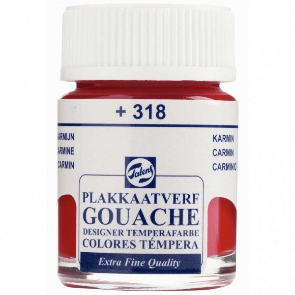 Talens Guaj Boya 16ml- 318 Carmine