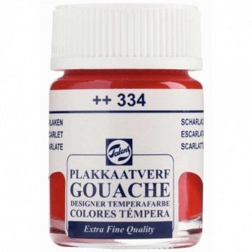 Talens Guaj Boya 16ml- 334 Scarlet