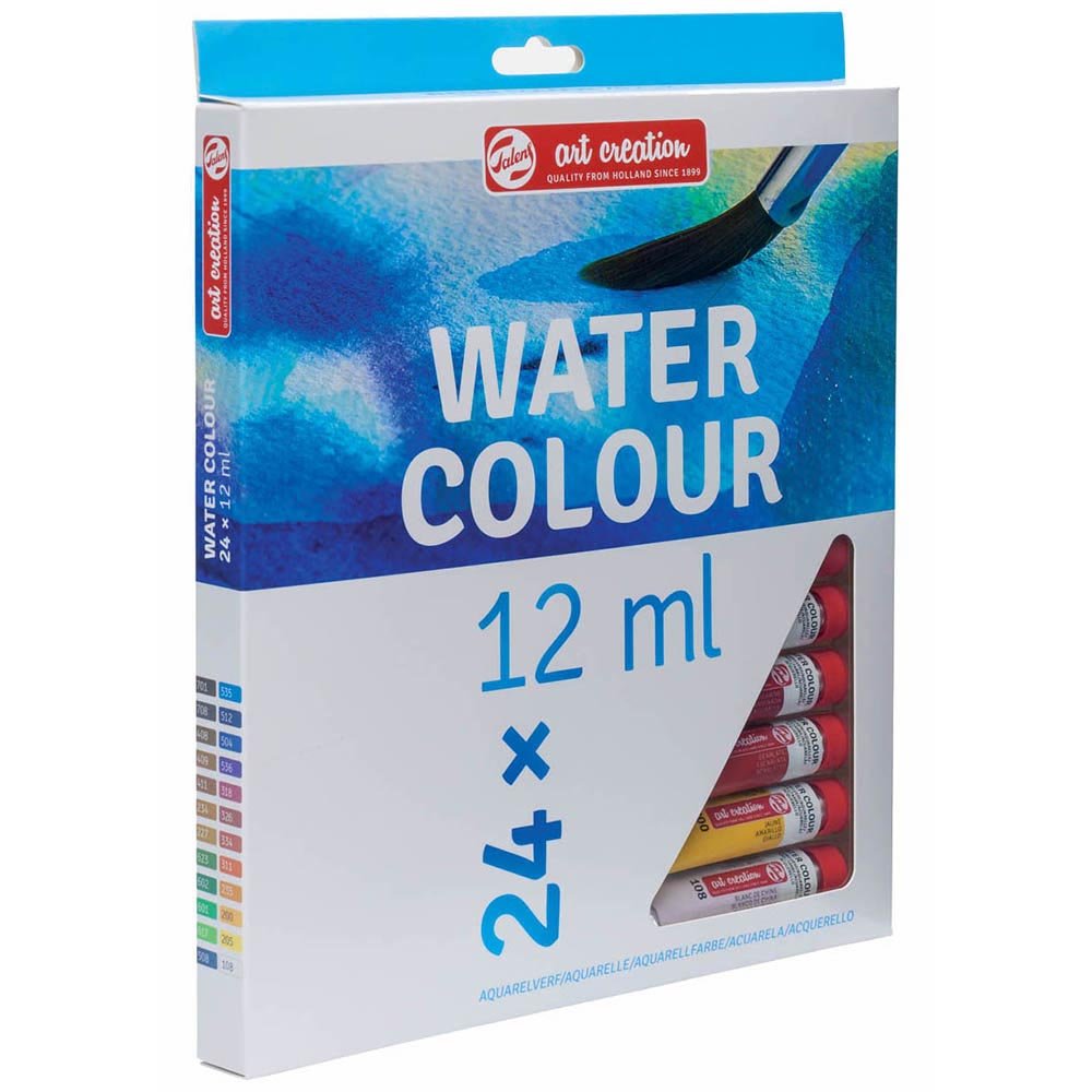 Talens ArtCreation Water Colour 24 Renk Tüp Sulu Boya