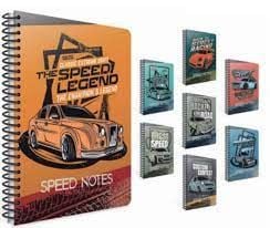 Gıpta Speed Notes Spiralli Karton Kapak Defter A6 80 Yaprak Çizgili