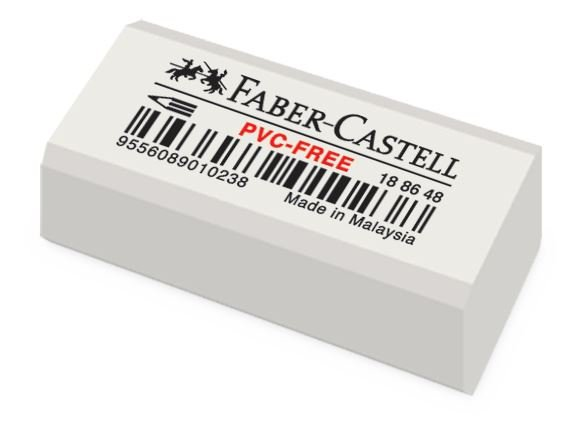 Faber Castell Pvc-Free Beyaz Silgi Küçük
