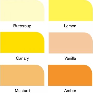 Winsor & Newton Promarker Sarı Tonlar Seti (6 renk)