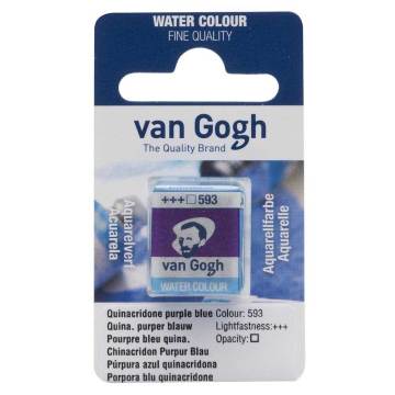 Van Gogh Tablet Suluboya Quinacridone Purple Blue 593