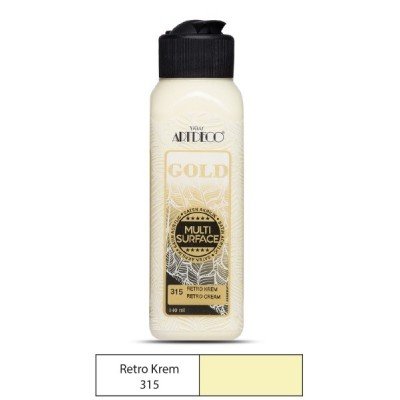 Artdeco Multi Surface Akrilik Boya 140ml Retro Krem 315