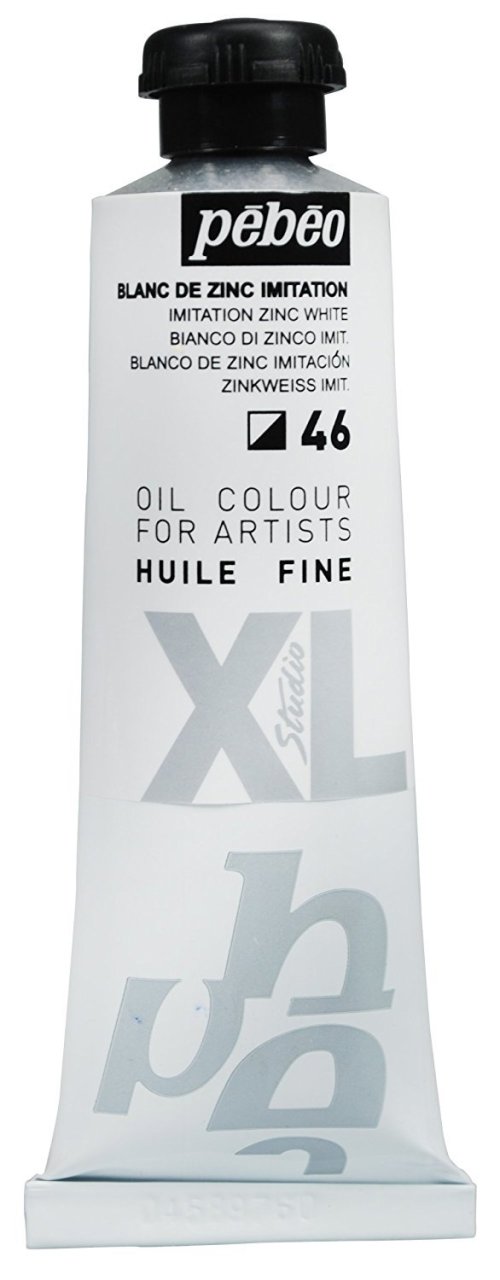 Pebeo Huile Fine XL 37ml. Yağlı Boya 46 Imitation Zinc White