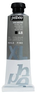 Pebeo Huile Fine XL 37ml. Yağlı Boya 48 Neutral Grey