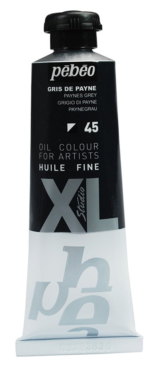 Pebeo Huile Fine XL 37ml. Yağlı Boya 45 Paynes Grey