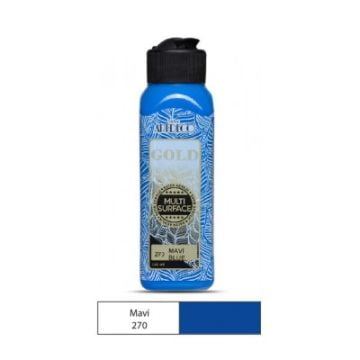 Artdeco Multi Surface Akrilik Boya 140ml Mavi 270