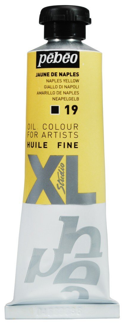 Pebeo Huile Fine XL 37ml. Yağlı Boya 19 Naples Yellow