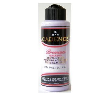 Cadence Premium Akrilik Boya 120 ml. 8458 Pastel Lila