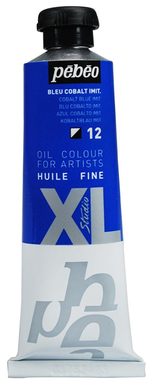 Pebeo Huile Fine XL 37ml. Yağlı Boya 12 Cobalt Blue Imit.