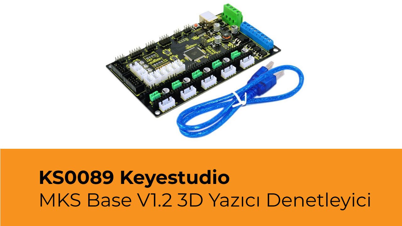 MKS Base V1.2 3D Yazıcı Denetleyici (RAMPS 1.4 +2560 Remix Kart)