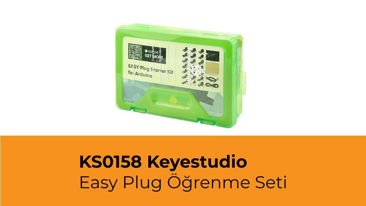 KS0158 Keyestudio Yeni Başlayanlar İçin Easy Plug Öğrenme Seti