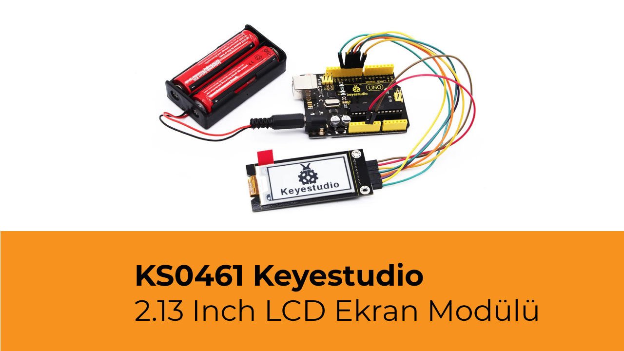 KS0461 Keyestudio 2.13 Inch LCD Ekran Modülü