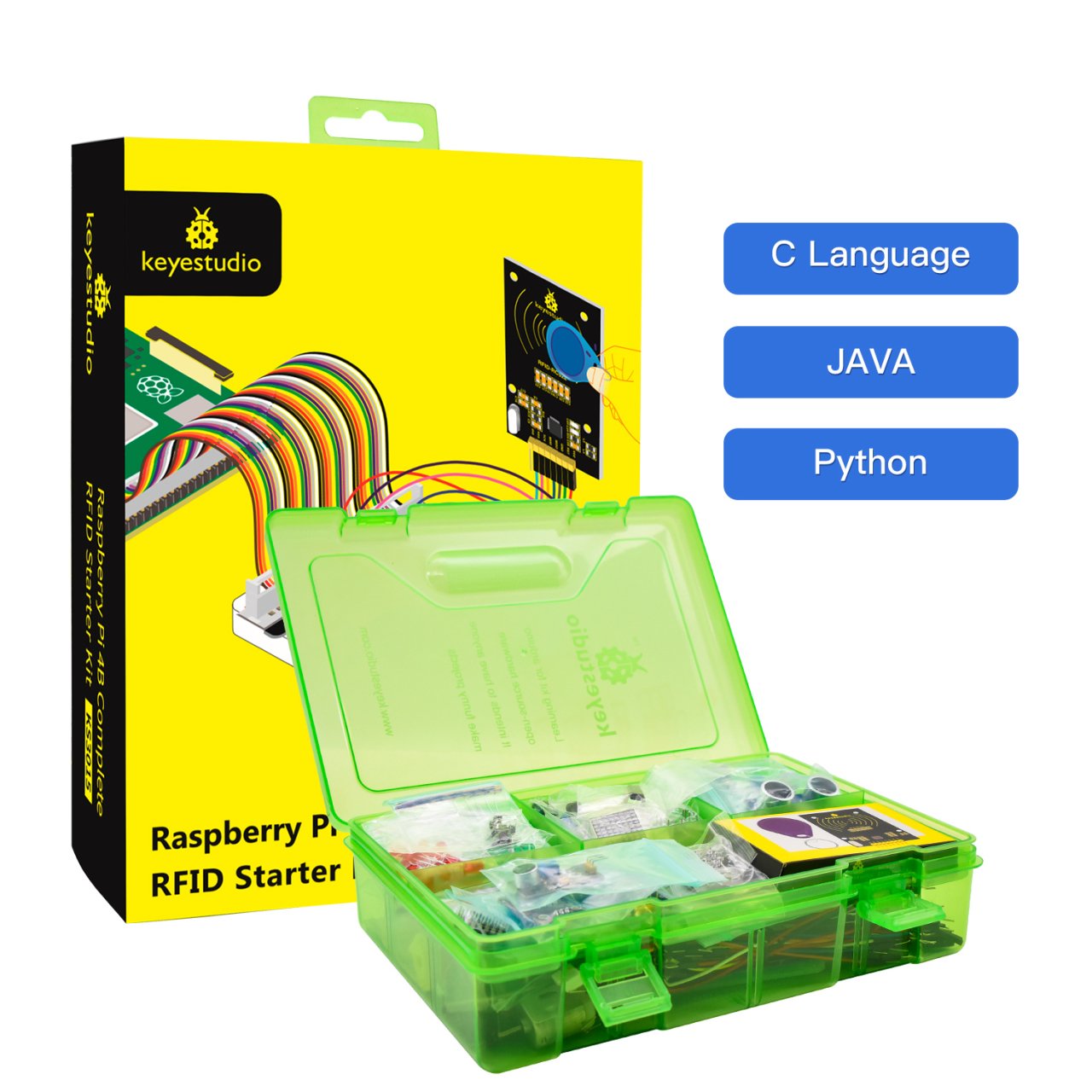 Keyestudio Raspberry Pi 4B Komple Başlangıç Kiti