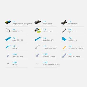 mBot ve mBot Ranger için Perception Gizmos Eklenti Paketi